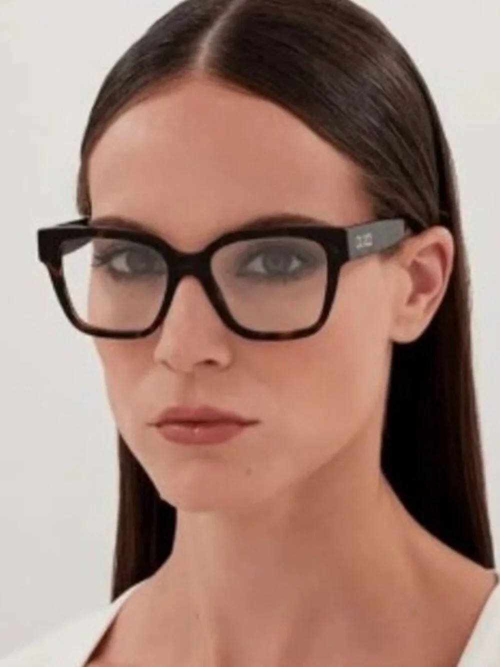 Gucci GG1791O 005 Eyeglasses Shiny Black 53mm Cat Eye Frame